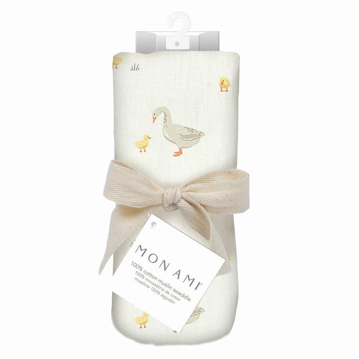 Mother Goose Swaddle Baby Blanket