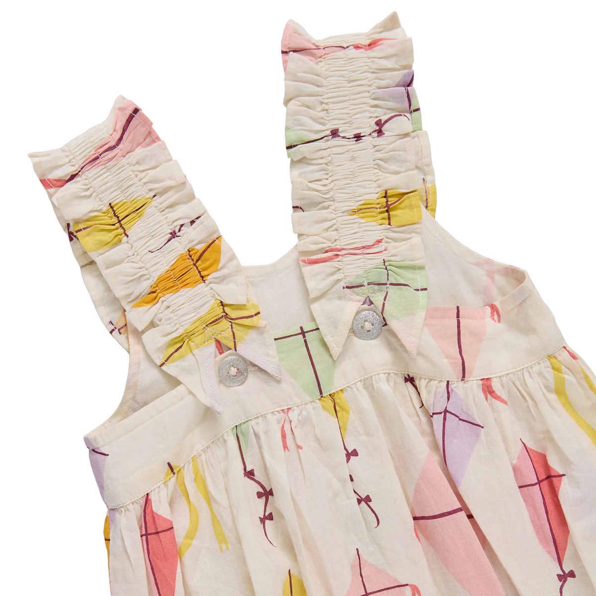 Via Dress - Flying Kites - back