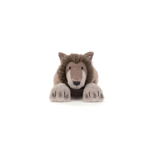 Jellycat Ulrich Wolf Stuffed Animal - Front