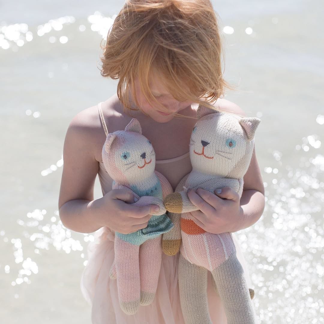 Blabla Knit Doll - Splash the Cat - Regular - Lifestyle