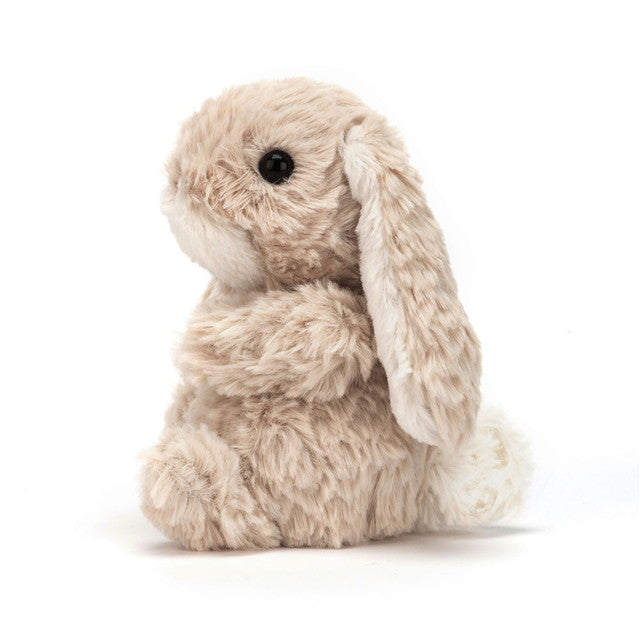 Jellycat Yummy Bunny Beige Stuffed Animal - Side
