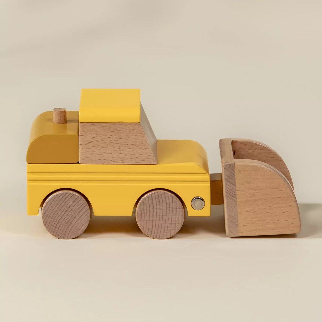 Wooden Construction Vehicle - Bulldozer