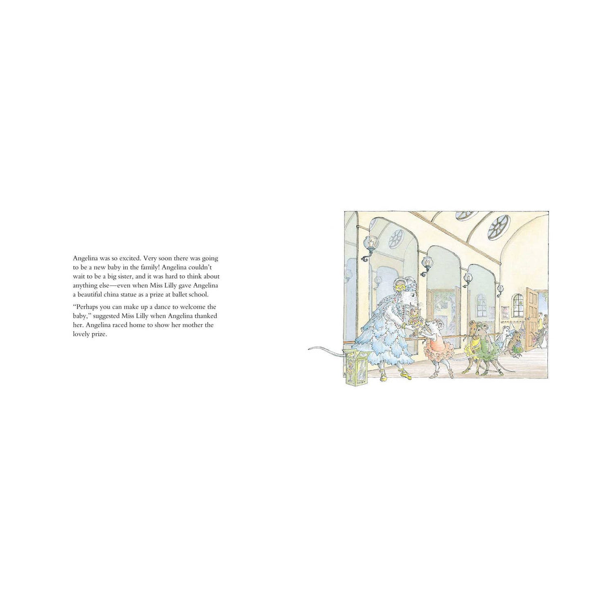 Angelina's Baby Sister By Katharine Holabird