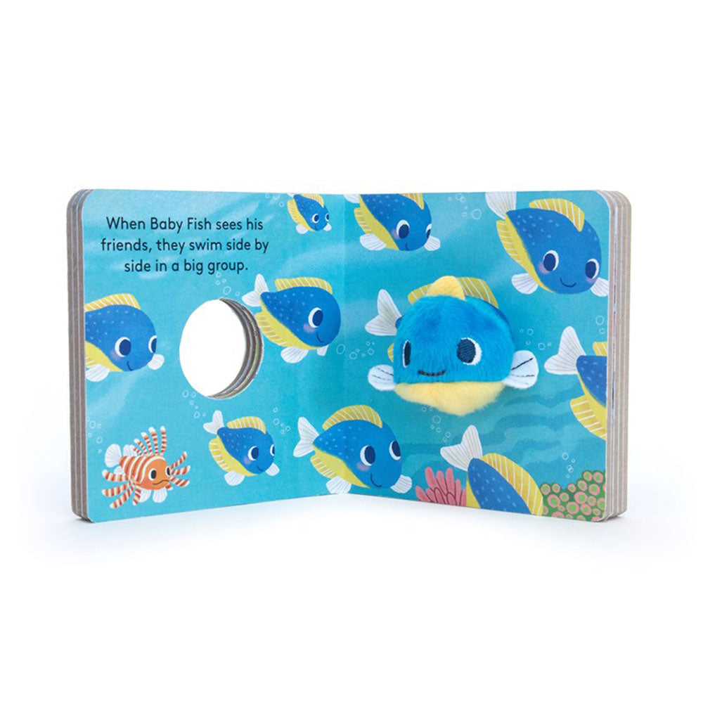 Baby Fish Finger Puppet Book - Inside View