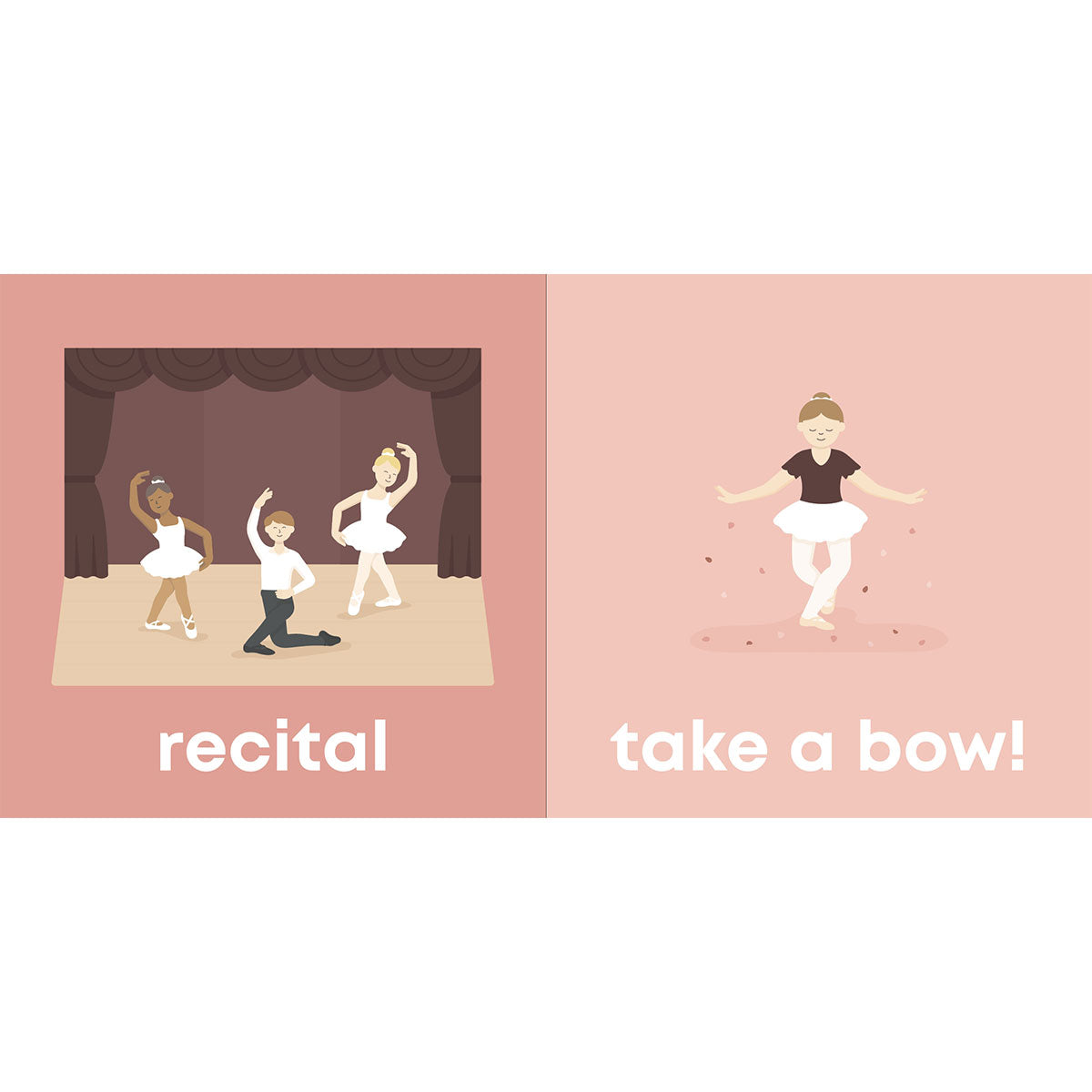 Ballet Baby Board Book - Open
