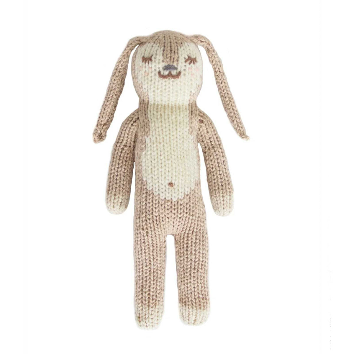 Blabla Knit Doll, Honey Bunny - Rattle