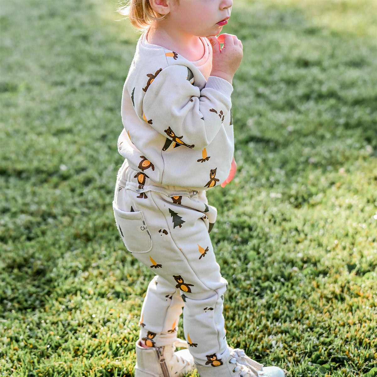 baby jogger pants oh baby! Brooklyn Jogger Pants - Camping Print