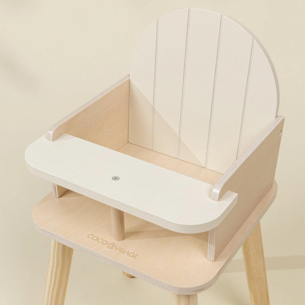 Wooden Dolls’ High Chair