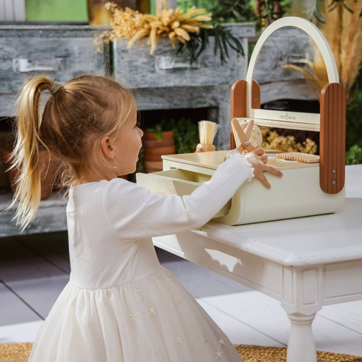 Wooden Beauty Station