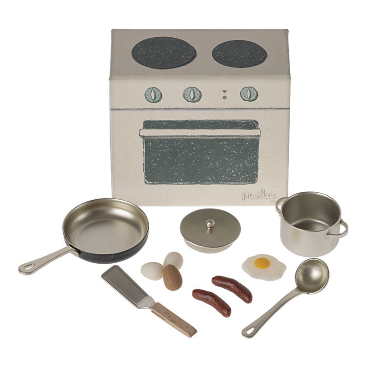Maileg Cooking Set, Mouse - pieces
