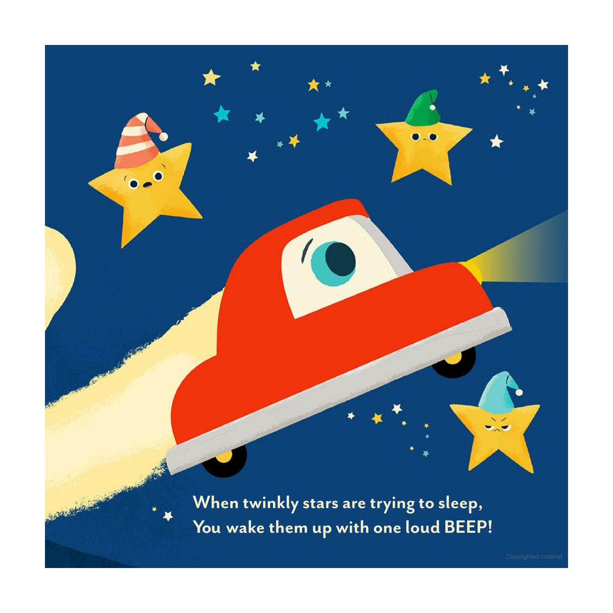 Crinkle, Crinkle, Little Car Board Book - Inside