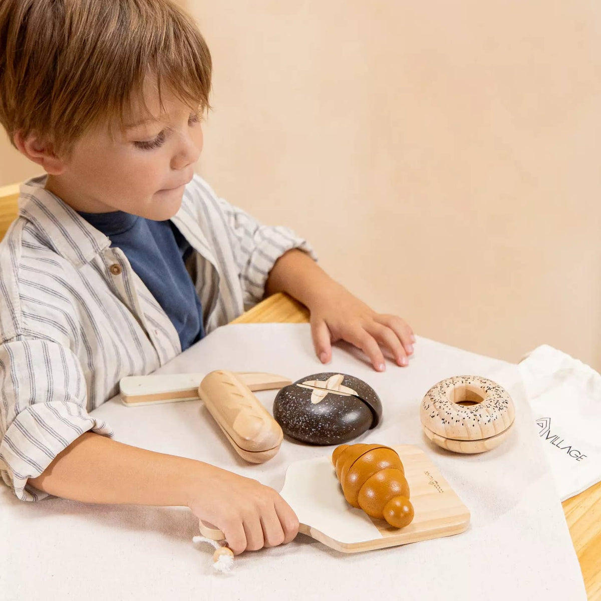 Wooden Bakery Playset - Lifestyle