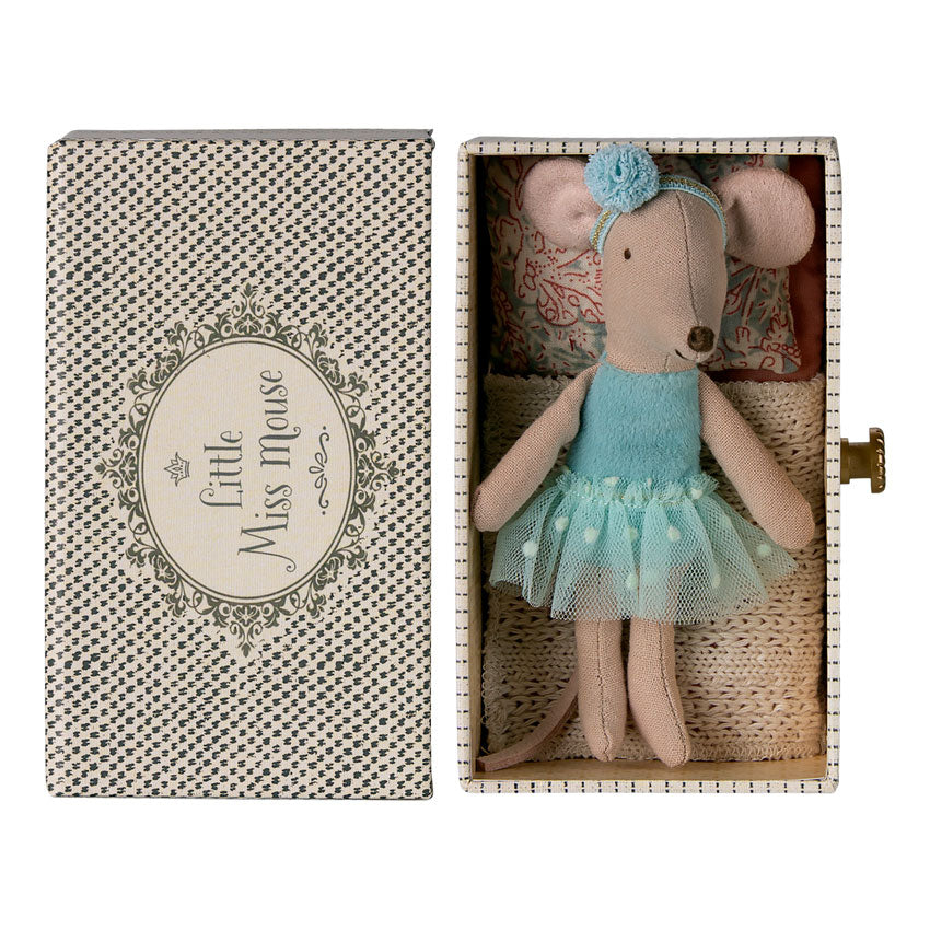 Maileg Dance Mouse in Daybed, Little Sister