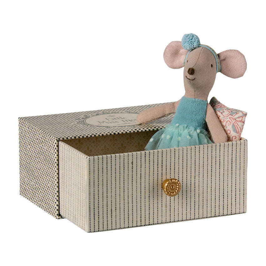 Maileg Dance Mouse in Daybed, Little Sister - Drawer