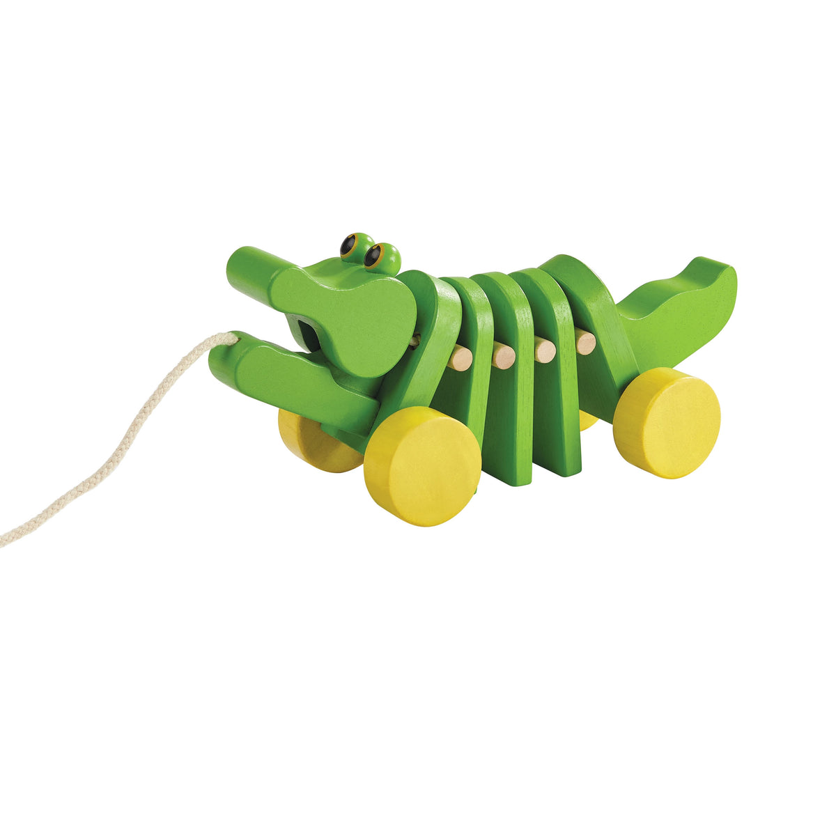 PlanToys Dancing Alligator Pull Toy