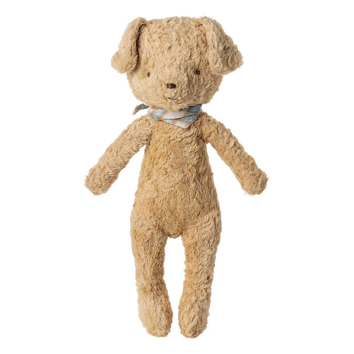 Maileg Dog Vintage Plush Stuffed Animal - Soft Sand