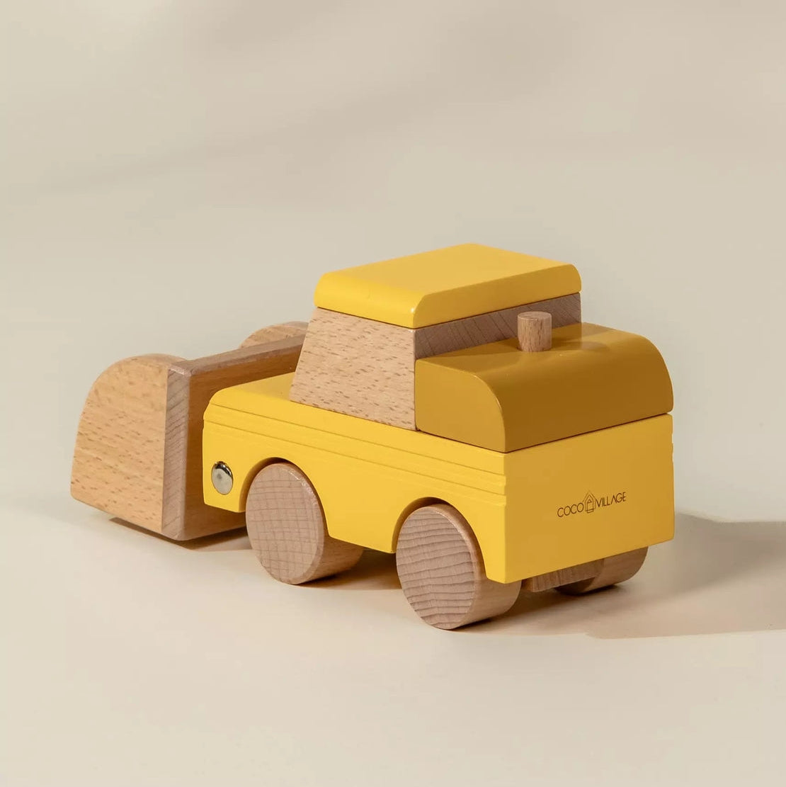 Wooden Construction Vehicle - Bulldozer