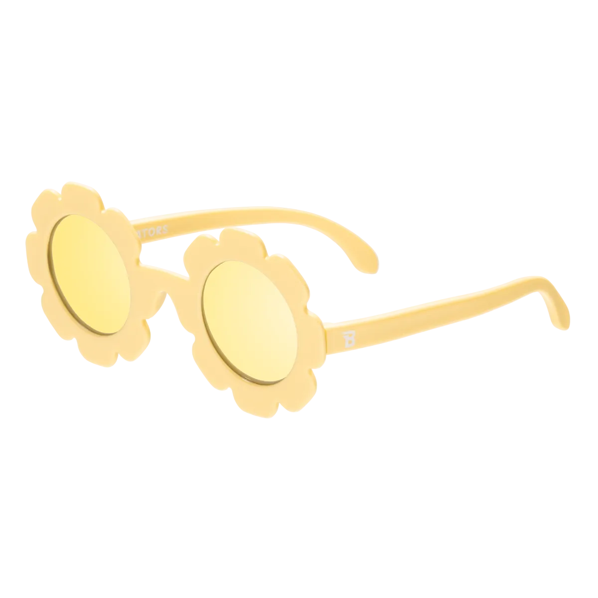 Babiators Sun Ray Flower I Yellow Polarized Mirrored Lenses Sunglasses - Side