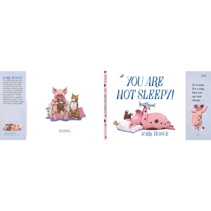 You Are Not Sleepy! Book By Mark Teague - Cover