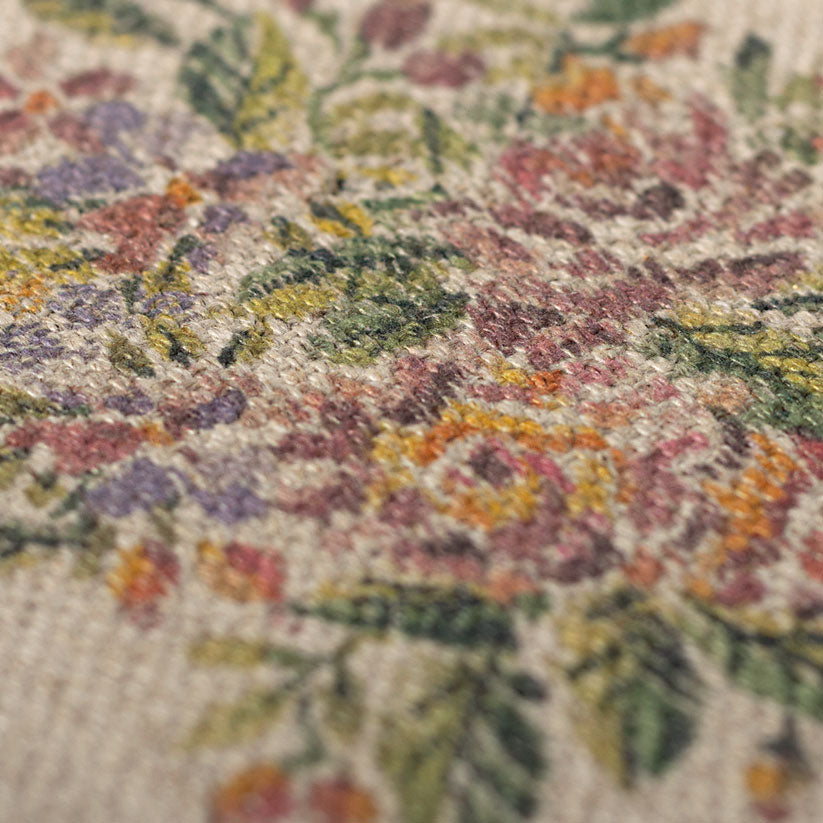 Maileg Rug, Flowers - Medium - Close Up