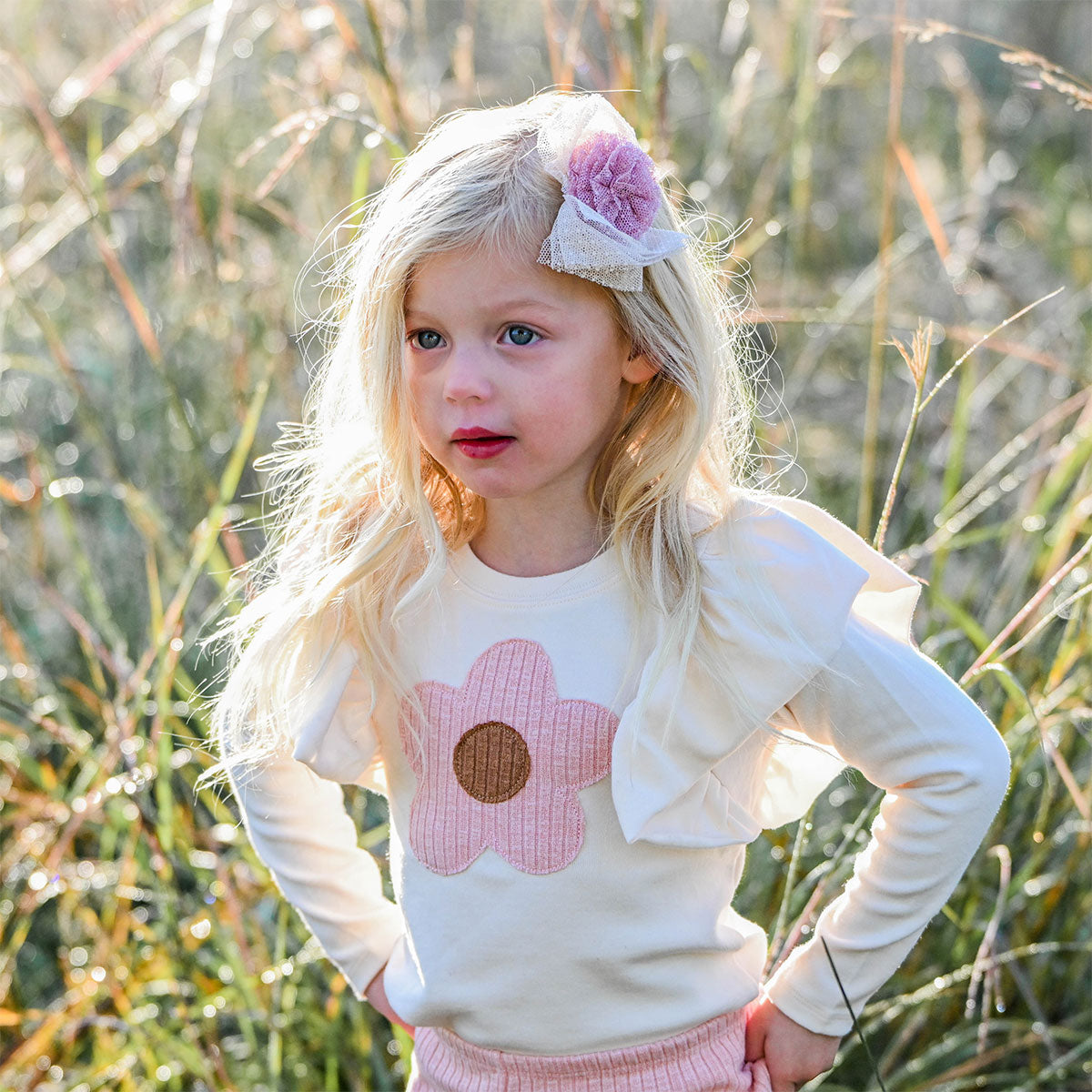 oh baby! Bobinette Pom Glinda Bow Hair Clip - Multi - Lifestyle
