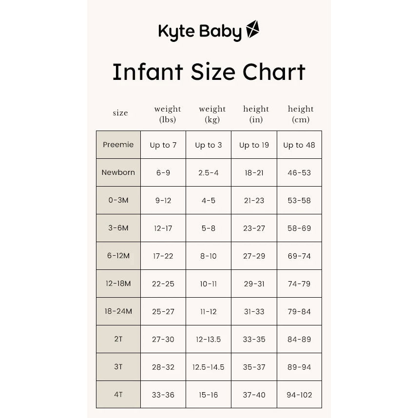 Kyte Baby Zippered Footie - Blush