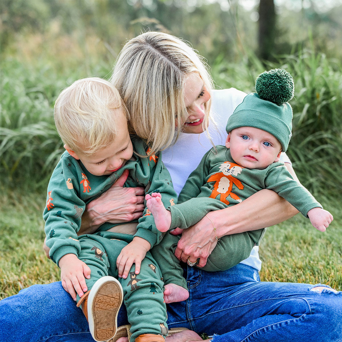 oh baby! Two Piece Set - Shaggy Fox - Spruce