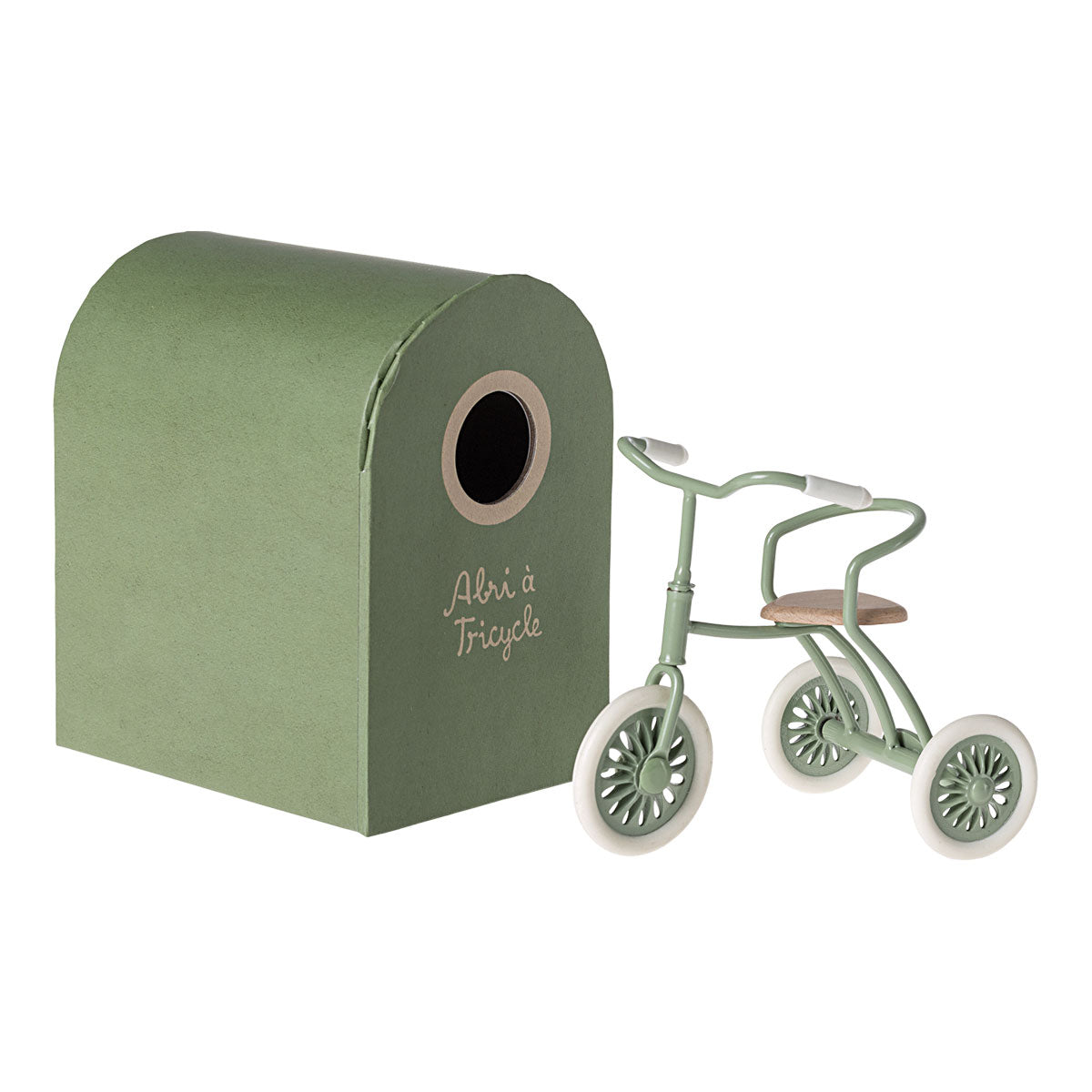 Abri à tricycle, Mouse - Green