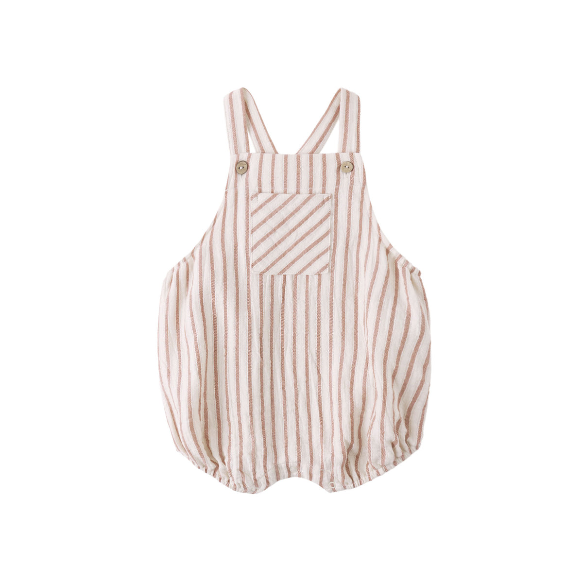 Quincy Mae Hayes Romper - Vintage Stripe