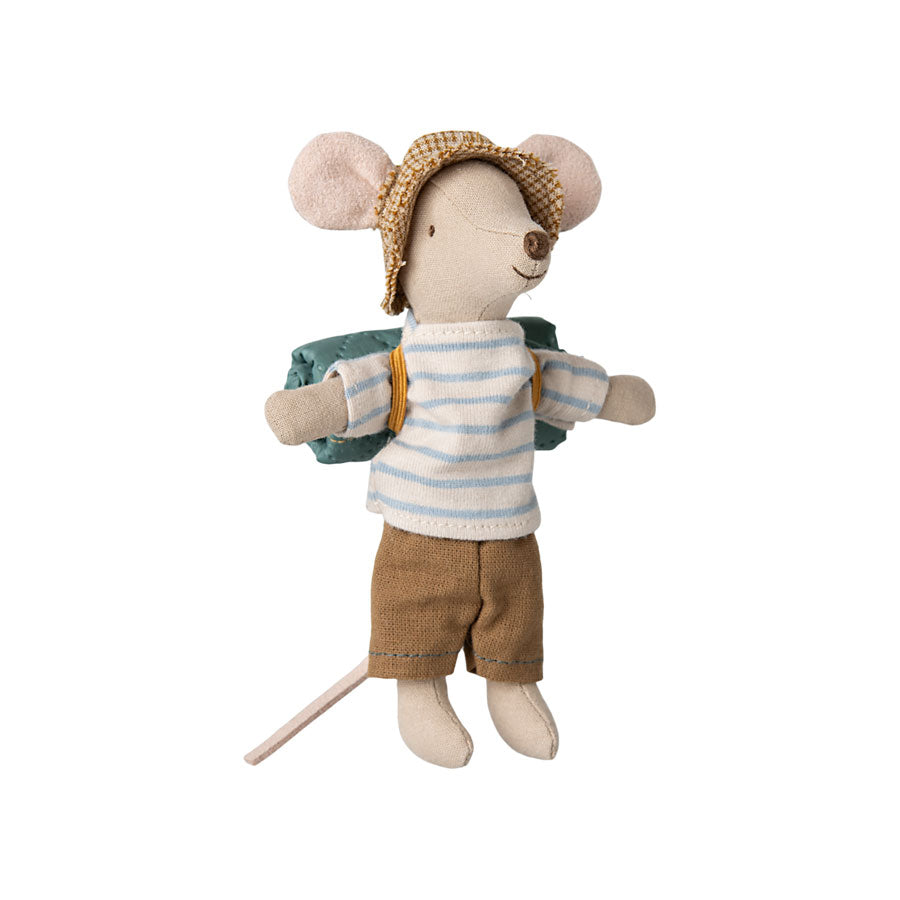 Maileg Hiker Mouse, Big Brother - Stripes