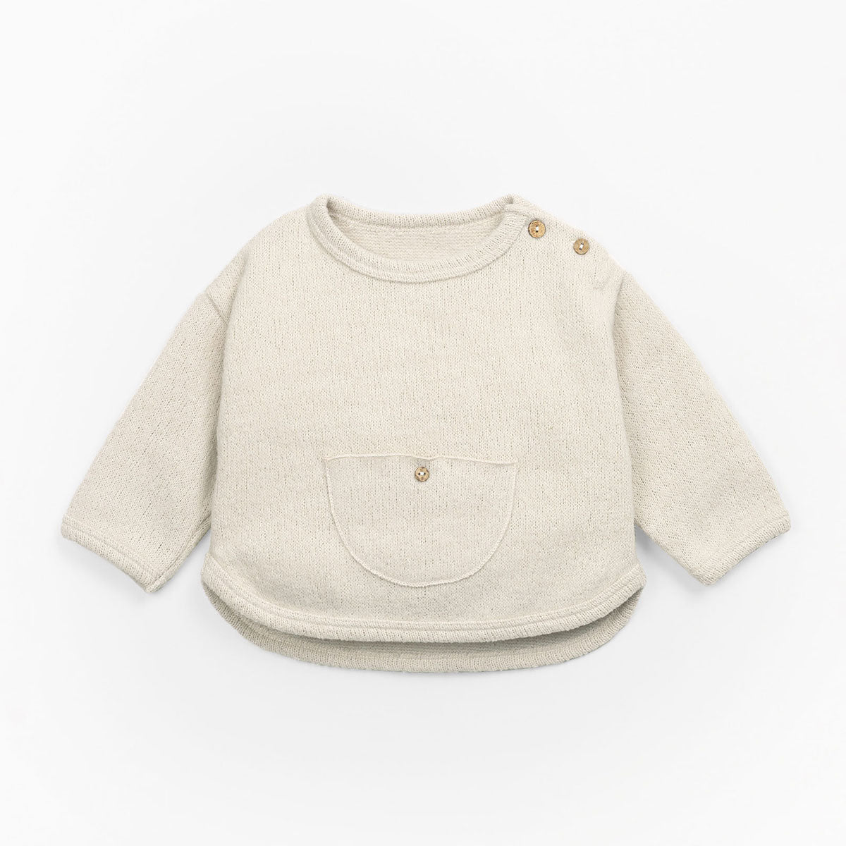 Play Up Jersey Sweater - Natural