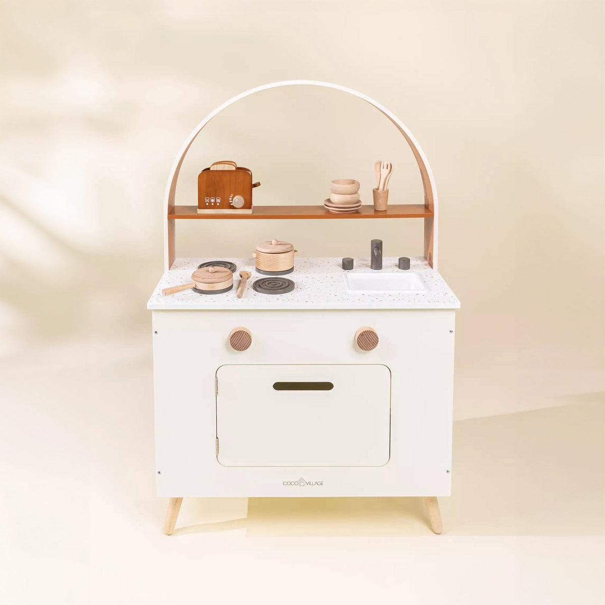 Wooden Kitchen Playset