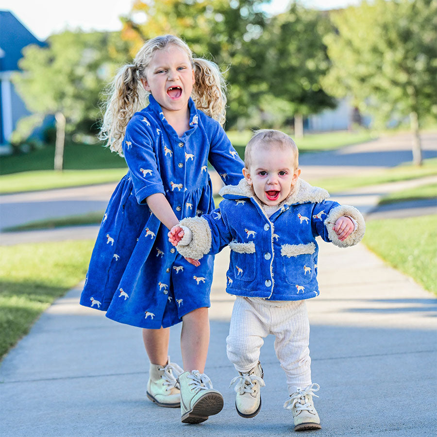 oh baby! Labs Embroidered Snowdrift Montana Jacket - Denim - oh baby!