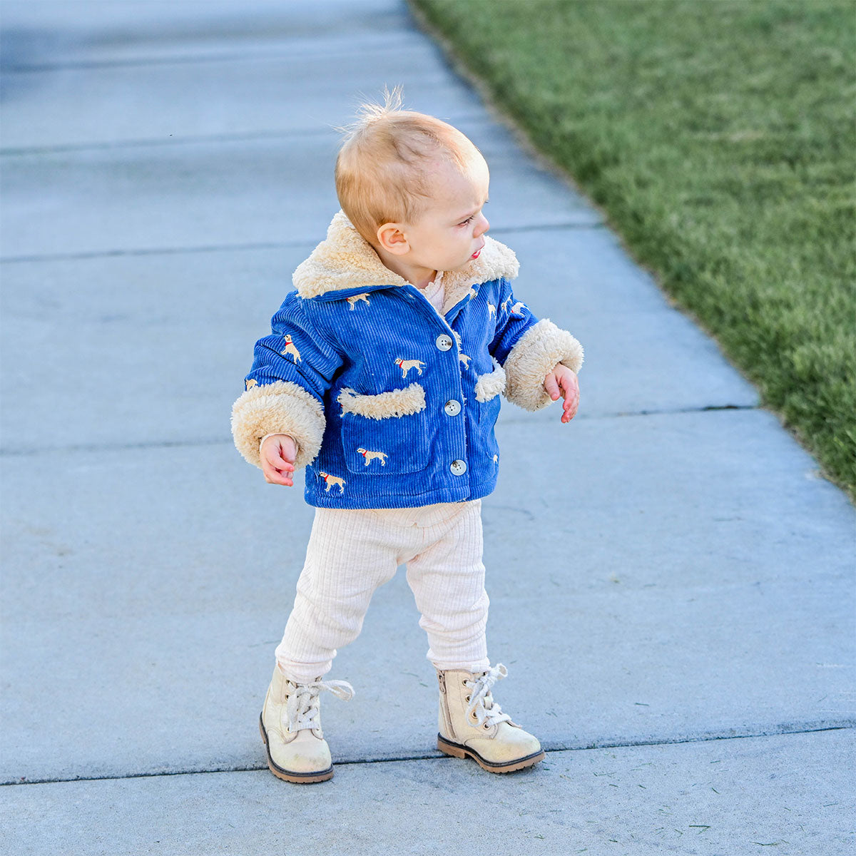 oh baby! Labs Embroidered Snowdrift Montana Jacket - Denim - oh baby!
