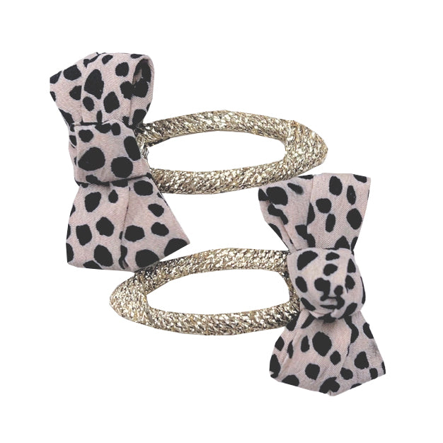 Leopard Love Twisty Bow Hair Clip