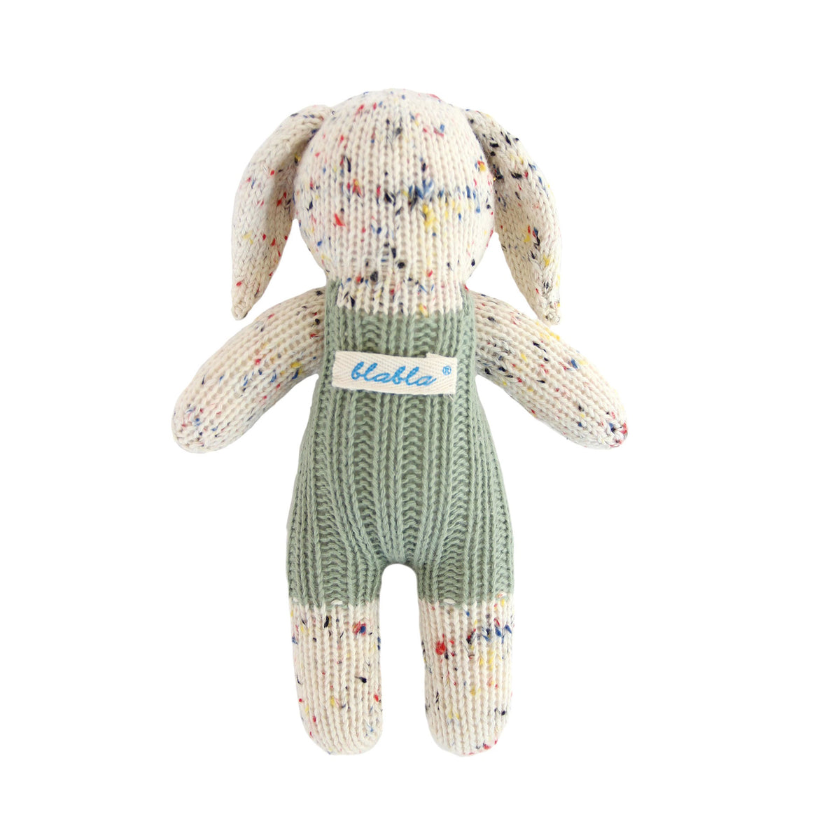 Blabla Knit Doll - Lettuce the Bunny - Teeny - Back