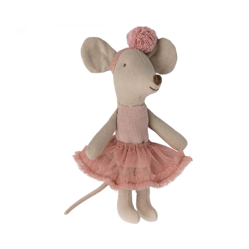 Maileg Ballerina Mouse, Little Sister, Rose
