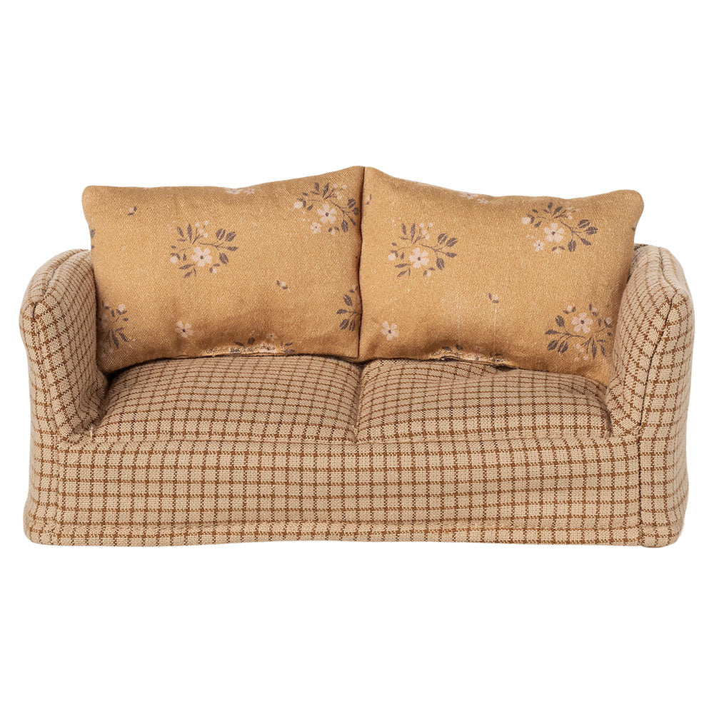 Maileg Couch, Mouse - Mable - Front