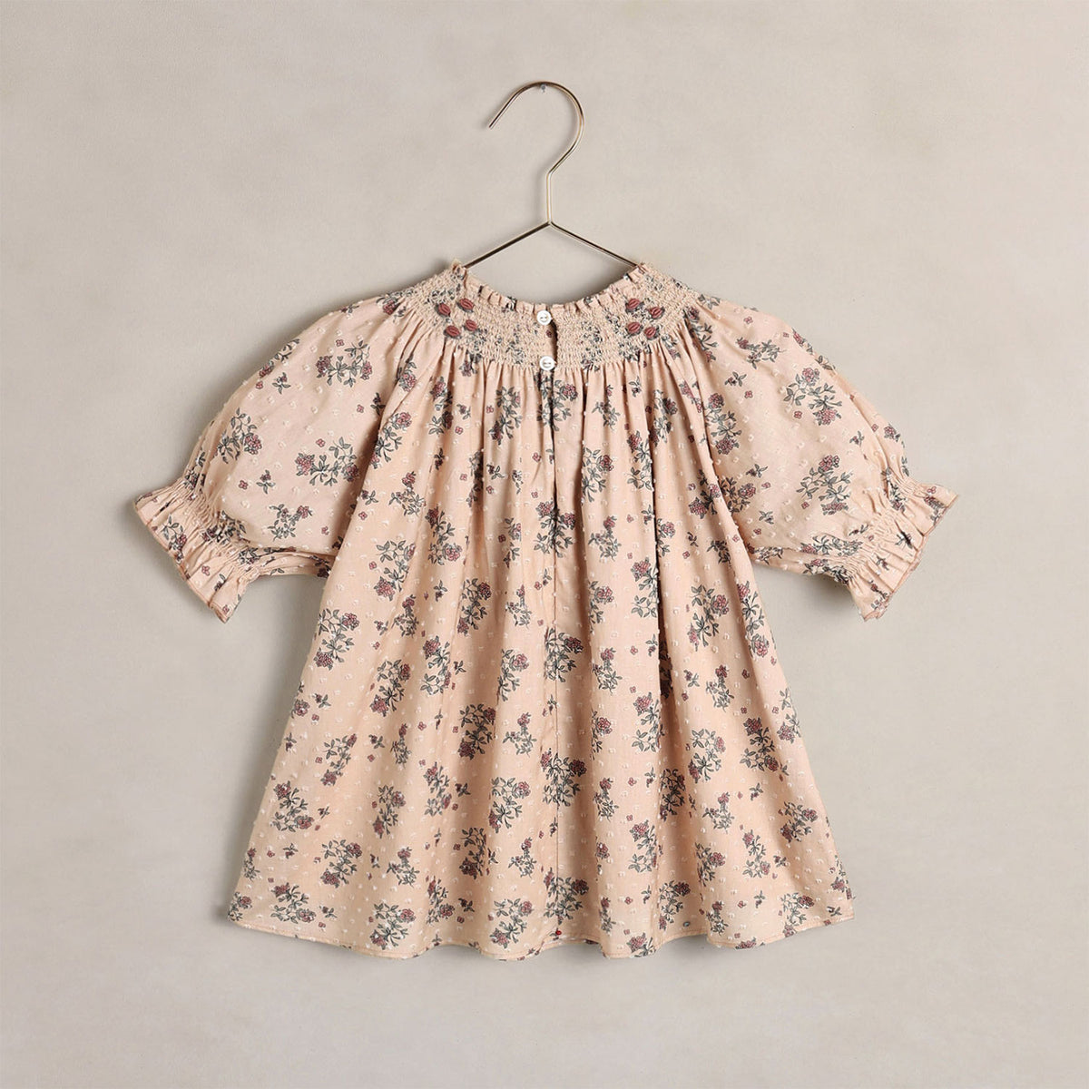 Noralee Maddie Dress - French Floral - Antique - Back