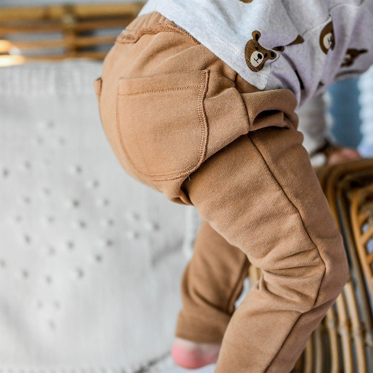 oh baby! Brooklyn Jogger Pants - Milk Chocolate