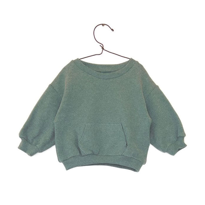 Play Up Jersey Sweater Sweatshirt - Minho Melange