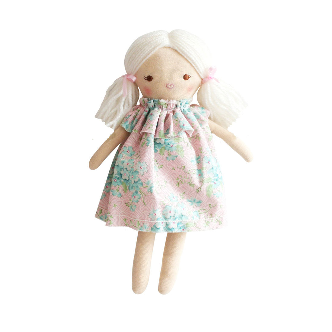 Alimrose Mini Matilda Sleep Awake Doll - Blue Pink