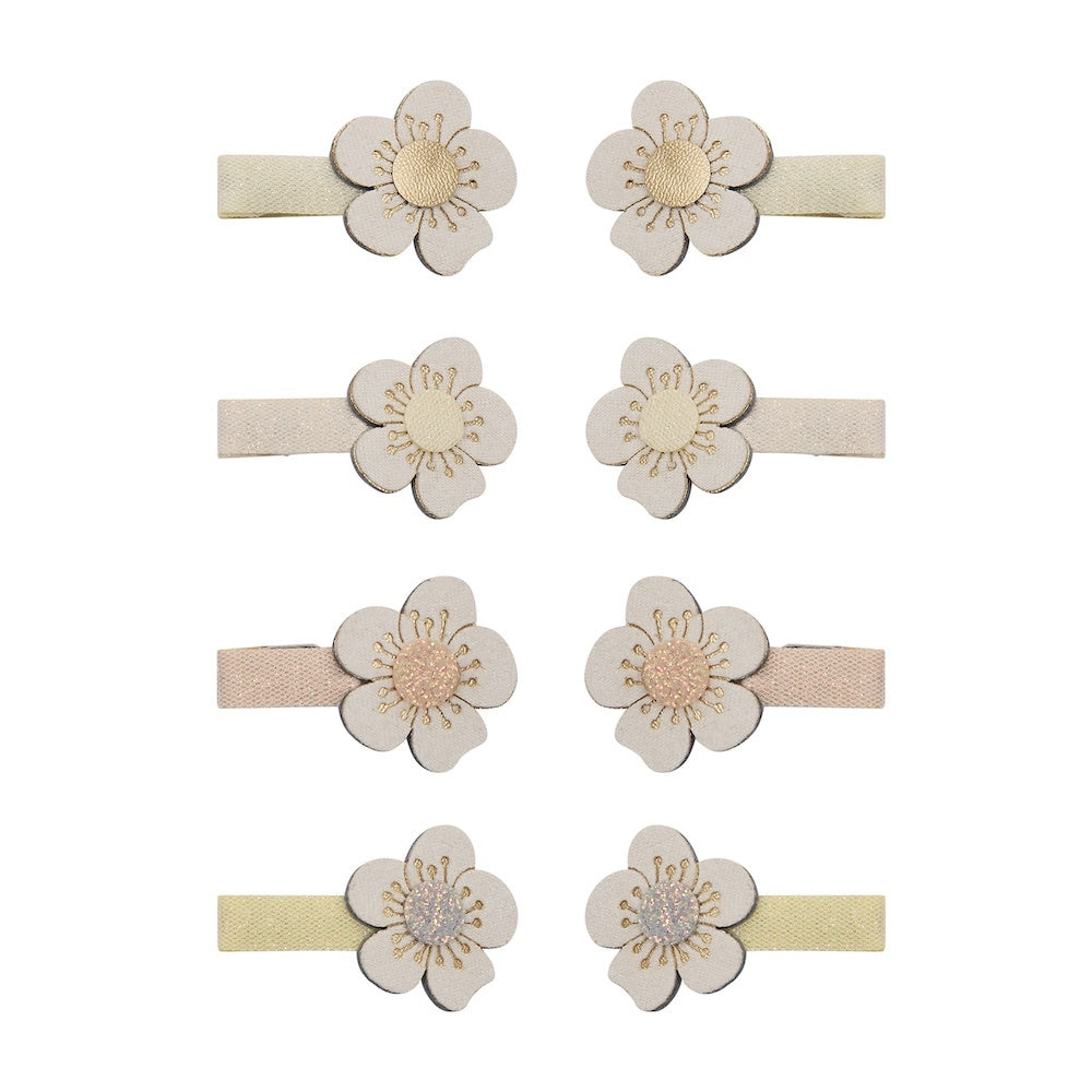Blossom Mini Hair Clips - Set of 2