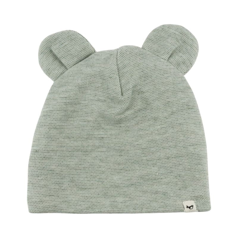 oh baby! Honeycomb Bear Ear Hat - Spruce