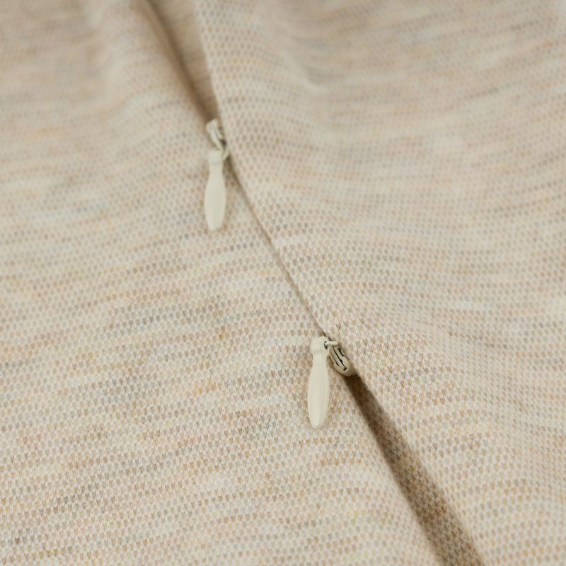 oh baby! Honeycomb Zipper Footie with Pocket - Sand