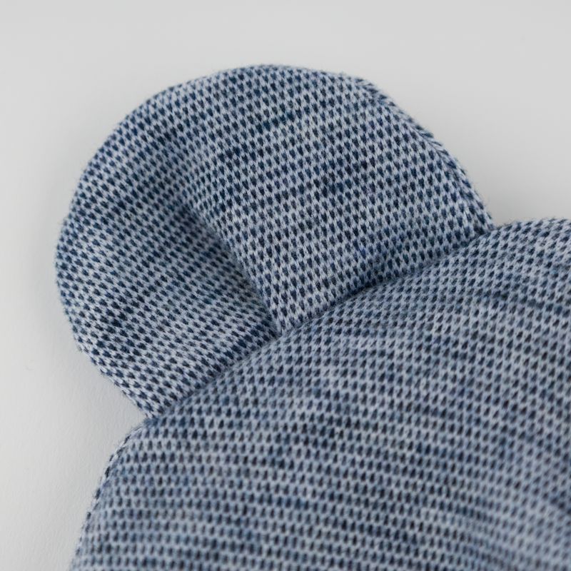 oh baby! Honeycomb Bear Ear Hat - Denim