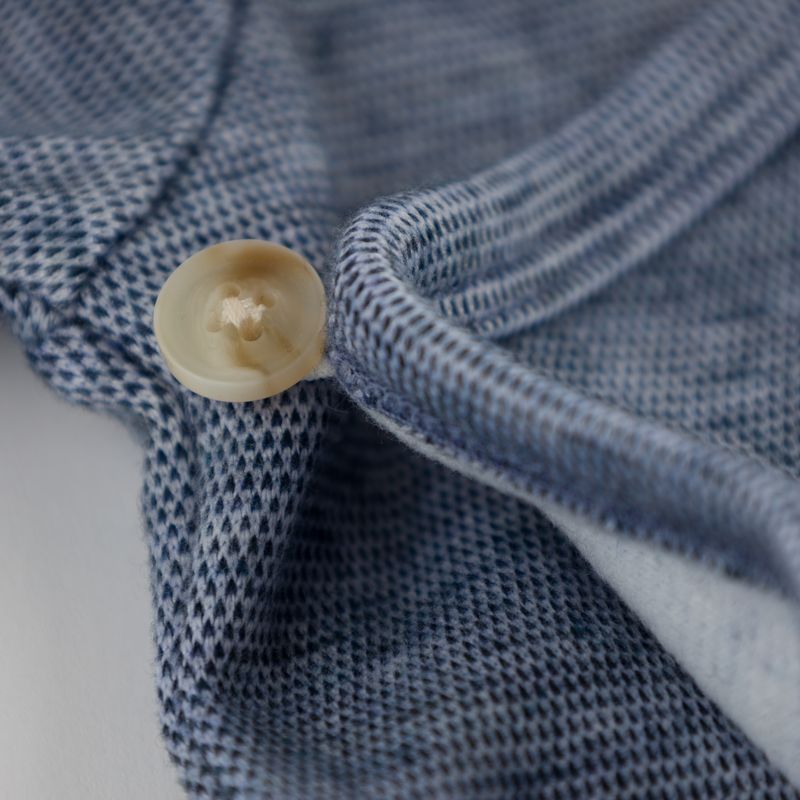 oh baby! Honeycomb Kimono Footie Set - Denim