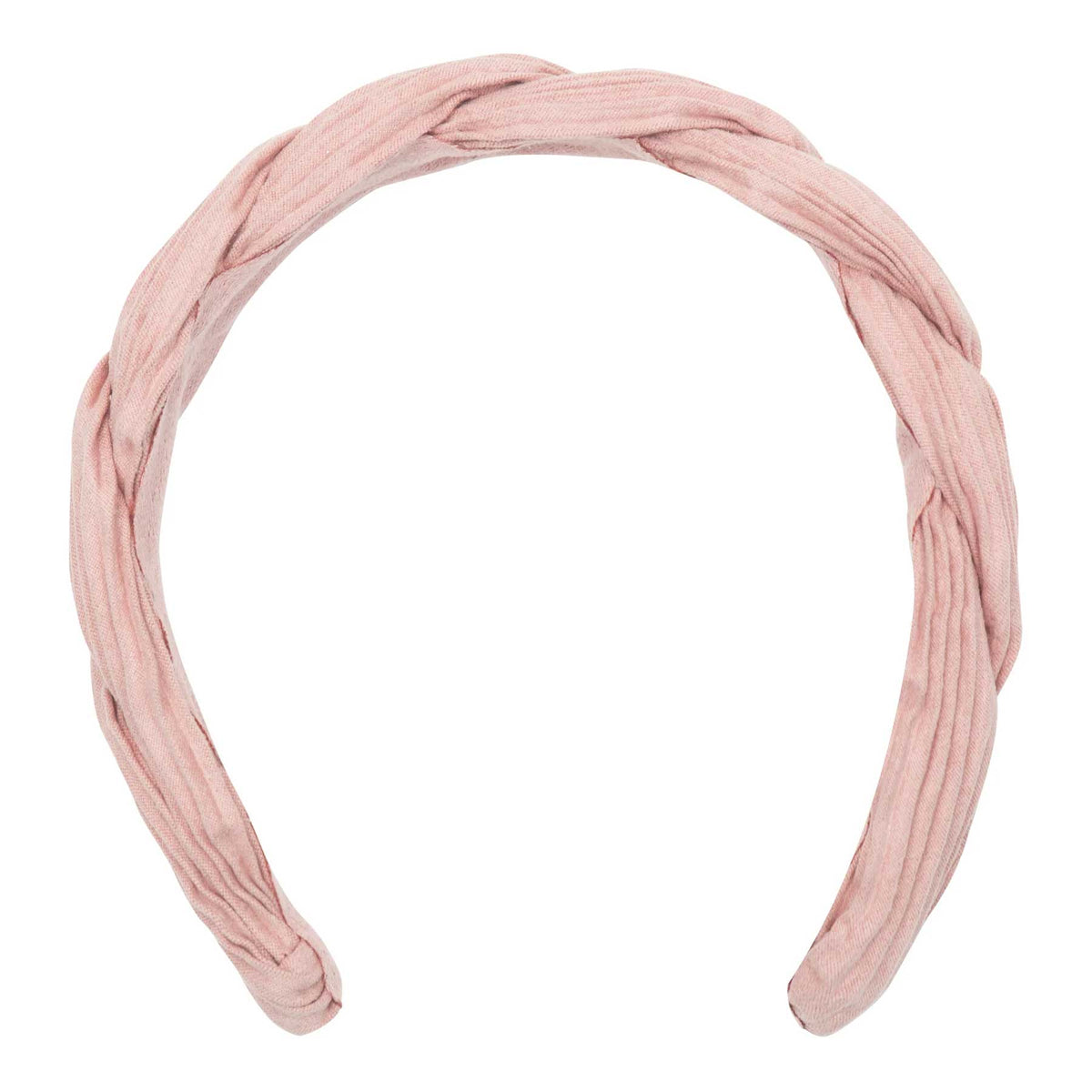 Plaited Pleated Alice Headband - Pink