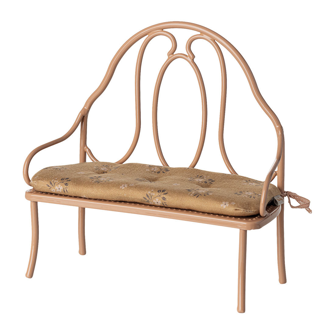 Maileg Vintage Bench, Mini - Dark Powder