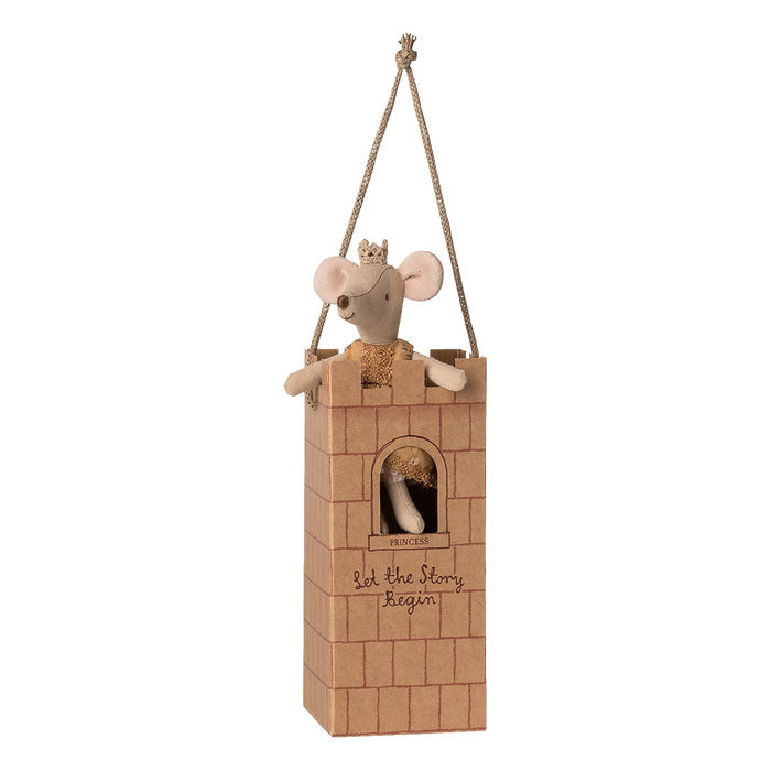 Maileg Princess Mouse - Big Sister - castle